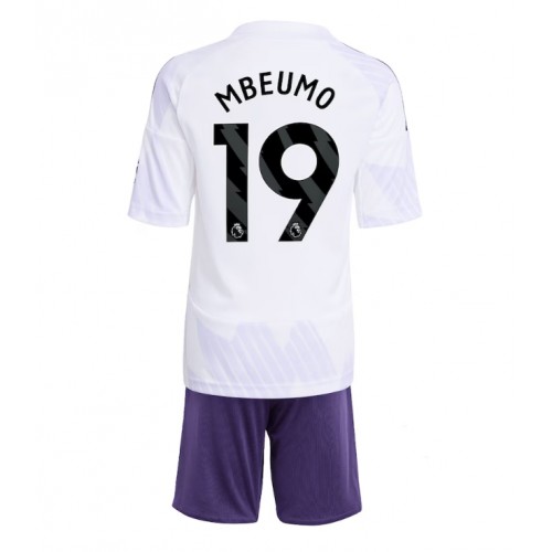Manchester United Bryan Mbeumo #19 Replika Bortatröja Barn 2025-26 Kortärmad (+ Korta byxor) Manchester United Bryan Mbeumo #19 Replika Bortatröja Barn 2025-26 Kortärmad (+ Korta byxor)